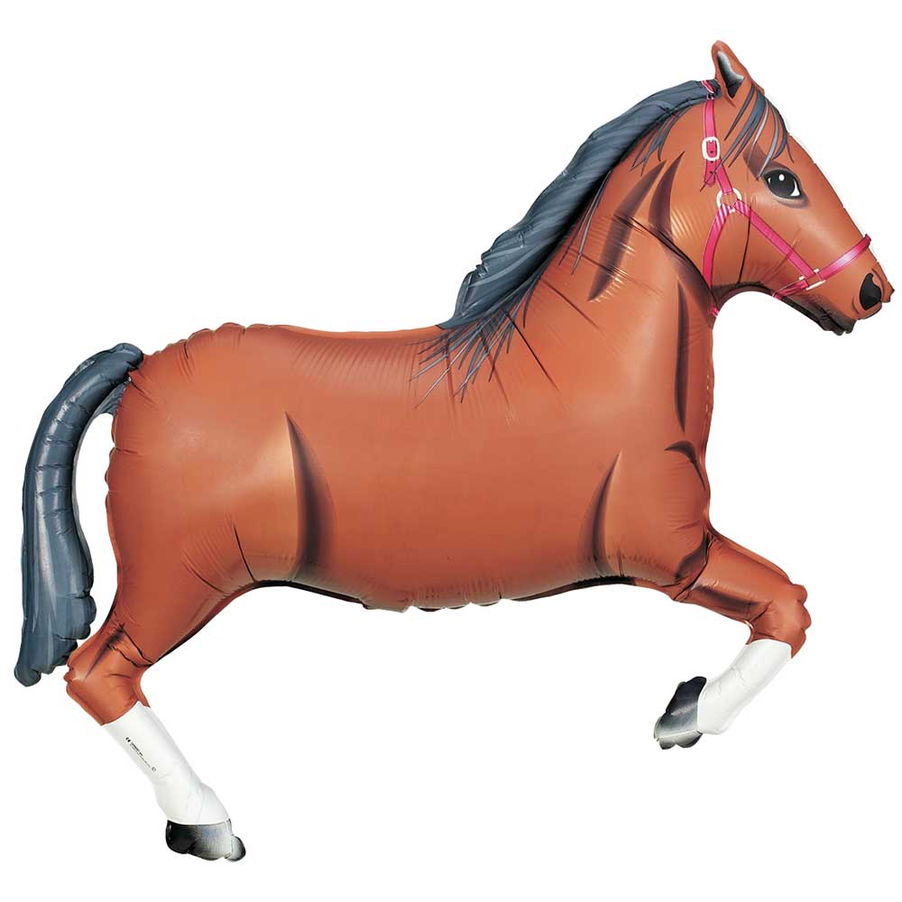 Betallic 34" Brown Horse Balloon